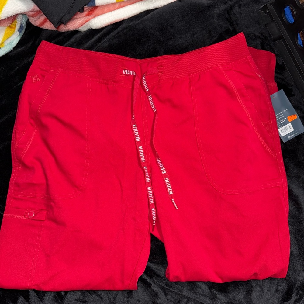 MEDCOUTURE TOUCH JOGGER SCRUB PANTS - SIZE LARGE